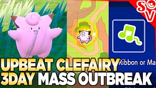 Upbeat Mark Clefairy Mass Outbreak OVER in Pokemon Scarlet and Violet [upl. by Norrat622]