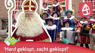 DAAR WORDT AAN DE DEUR GEKLOPT  Sinterklaasliedjes  NPO Zappelin [upl. by Isoj]