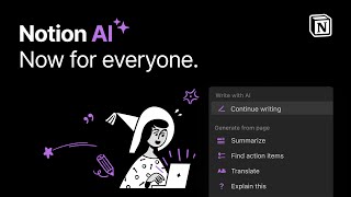 Notion AI is here for everyone [upl. by Htebaile]