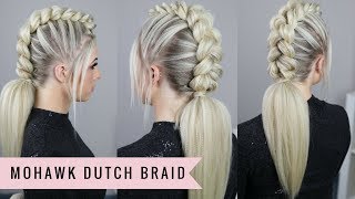 Mohawk Dutch Braid by SweetHearts Hair [upl. by Eidson]