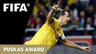 Zlatan Ibrahimović Bicycle Kick Goal  FIFA Puskas Award 2013 WINNER [upl. by Iiette]