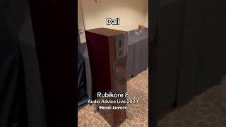 AudioAdvice Live 2024 dalispeakers Rubikore 8 [upl. by Aliab]