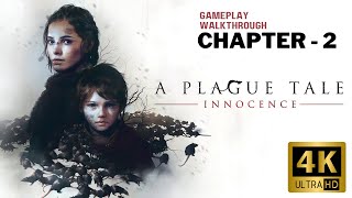 A Plague Tale Innocence  Chapter 2 THE STRANGERS 4K 60FPS [upl. by Derfiniw912]