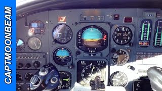 Cessna Citation II landing Fort Wayne Cockpit View [upl. by Cherin523]