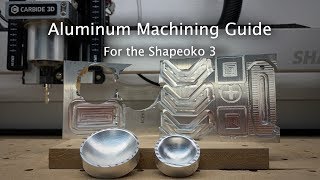 Aluminum Feeds and Speeds for the Shapeoko  MaterialMonday [upl. by Ititrefen883]