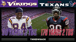 Randy vs Andre Battle in INSTANT Classic Vikings vs Texans 2004 Week 5 [upl. by Paz594]