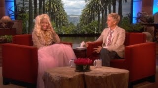 Nicki Minaj Catches Up with Ellen [upl. by Sibbie19]