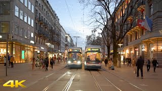 Zürich Bahnhofstrasse Christmas A Christmas Paradise in Switzerland 4K 50p [upl. by Nannerb]