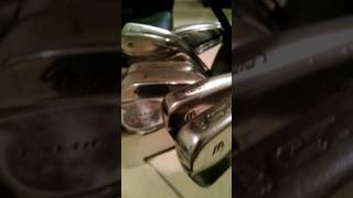 My Golf Clubs Classic Mizuno MP 14s Awesome Clubs [upl. by Immas]