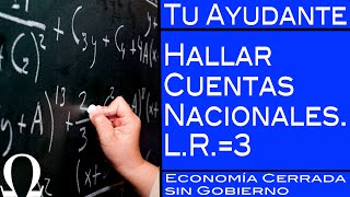 C El Ingreso Disponible  Ejercicio de Macroeconomía Nº3 [upl. by On290]