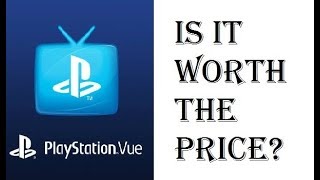 Playstation Vue  Is it Worth the Price 3999 4499 5499 7499  Review [upl. by Boote]