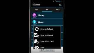 iTunes To Android Using iSyncr [upl. by Stephannie]