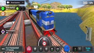 ALCO WDM3D Pulls ICF Utkrisht Coaches Train  Indian Train Simulator Android Gameplay  Train Games [upl. by Hagan239]