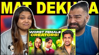 SEJAL XX AND KAJAL PANDEY ROAST Worst Reelers 🤮  Thugesh Reaction [upl. by Isabella]