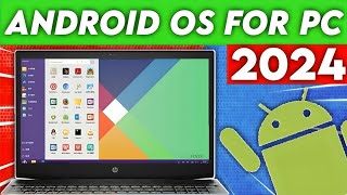 Android OS Install In PC With Gearlock  Best Android OS for PC 2024  Android OS for Low End PC [upl. by Maclay564]