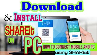 How to download and use SHAREit on PC Latest version  2020 [upl. by Laux]