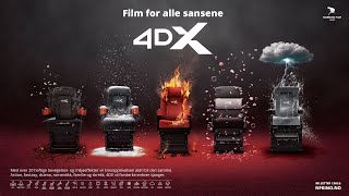 4DX  Film for alle sansene  NFkino [upl. by Ellynn]