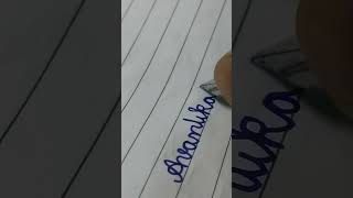 AVANTIKA NAME WRITINGBEAUTIFULHANDWRITING avantika subscriber [upl. by Nelak501]