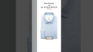 Comparaison chemise cheap vs chemise sur mesure LE CHEMISEUR chemise elegance france homme chic [upl. by Junie]