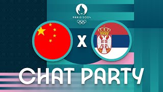 China v Serbia  Womens Olympic Basketball Tournament Paris 2024  Chat Party ⚡🏀 [upl. by Aiket914]