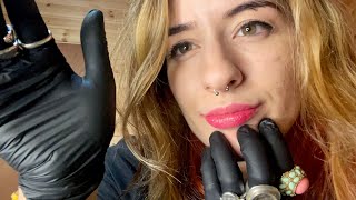 ASMR Chaotic Haircut  Scalp Wash Massage amp Analysis 💇‍♀️ 🧤 [upl. by Pernas]