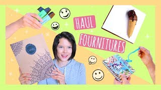 HAUL FOURNITURES ET AFFAIRES SCOLAIRES  BACK TO SCHOOL 2017 français  Claire [upl. by Aunson]