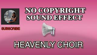 Heavenly Choir Sound Effect  No Copyright  download in the description [upl. by Madaras677]