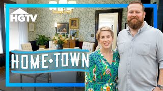 Modern Elegance with Rustic Touches  Full Episode Recap  Home Town  HGTV [upl. by Greabe]