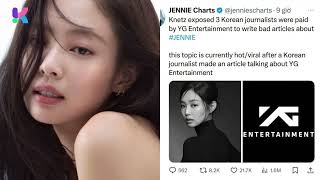 YG Accused of Manipulating Media Against Jennie in Vaping Scandal [upl. by Chase]