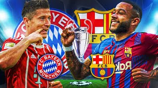 🔴BAYERN MUNICH  BARCELONE  🔥 FINALE POUR LA QUALIF POUR LE BARCA  Champions League [upl. by Mani]