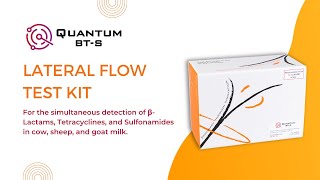 Quantum BTS  Rapid Test for the detection of βLactams Tetracyclines and Sulfonamides in milk [upl. by Devonne687]