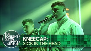 KNEECAP Sick In The Head  The Tonight Show Starring Jimmy Fallon [upl. by Duaner914]