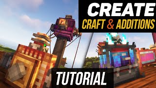 Create craft amp additions Useful mechanisms Tutorial guide 1192  1201 minecraft java edition [upl. by Eriuqs]