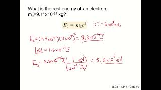 Relativistic Momentum Mass Energy and Velocity Addition [upl. by Thaddaus]