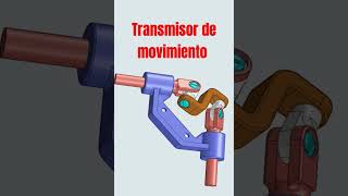 90 degrees uniform motion transmitter mechanism solidworks cadsoftwaretutorial cad [upl. by Pinkerton]