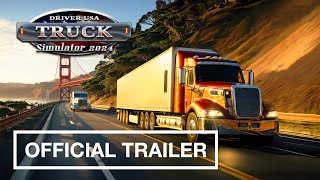 Truck Simulator Driver USA 2024  Official Trailer  Midnight Works [upl. by Gee]