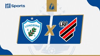 Campeonato Paranaense 2024 Londrina x Athletico  QUARTAS DE FINAL  IDA  AO VIVO  COM IMAGENS [upl. by Cherrita]