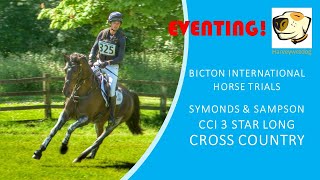 CCI 3 Star Long cross country from Bicton International Horse Trials 2024 part 1 eventing [upl. by Hanima]