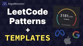 LeetCode Was Hard Until I Learned THESE 8 Patterns With Templates [upl. by Ahsetra]