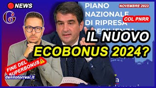 Nuovo ECOBONUS 2024 col PNRR ultime notizie  sostituirà il Superbonus [upl. by Karlise]