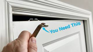 The Easiest Way To Fix A Pocket Door Off Its Track [upl. by Broddy]