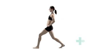 Muscle weakness  body weight lunges strengthening exercise [upl. by Olivette]