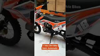 110cc Dirt Bike Semi  Automatic [upl. by Thay74]