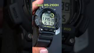 Casio WS2100H  Casio Strap Tracker  Casio strap watch  Fine video 1000 [upl. by Madaras278]