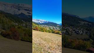 Laax🏞️ Swiss Valley🇨🇭bernzuricheuropevalleynorthernrelaxingviewmountainsviewswitzerland [upl. by Rockefeller]