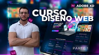 Cómo Crear y Diseñar una PÁGINA WEB Paso a Paso  CURSO DISEÑO WEB  Adobe XD ✅ [upl. by Monte]