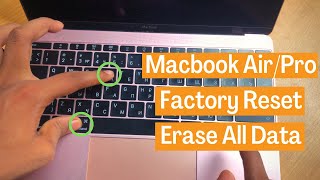 Any Macbook Factory Reset And Wipe Easily 2024 [upl. by Allain]