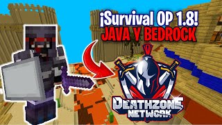 SERVIDOR Survival OP Para MINECRAFT 18 ✅ [upl. by Alpert]