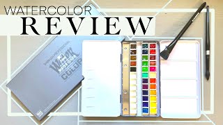 Shinhan Professional Watercolor Review amp Demo 30 tube set [upl. by Petua10]