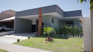 LINDA Casa com 3 Dormitórios à Venda 170m²  Residencial Fechado  TaubatéSP [upl. by Epperson]